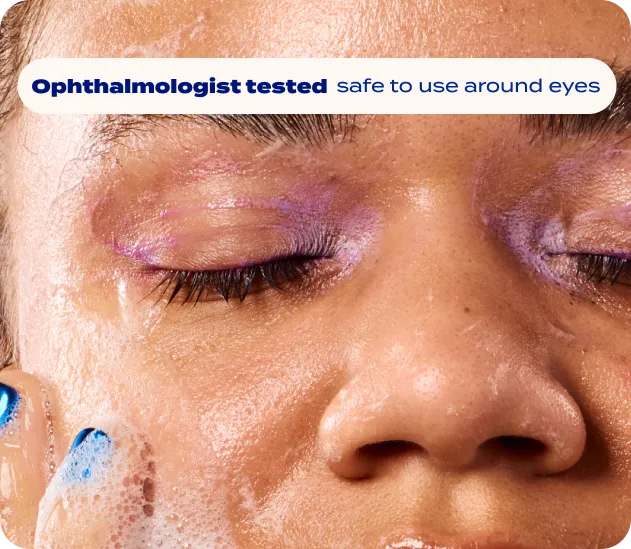 Safe to use on & around eyes
