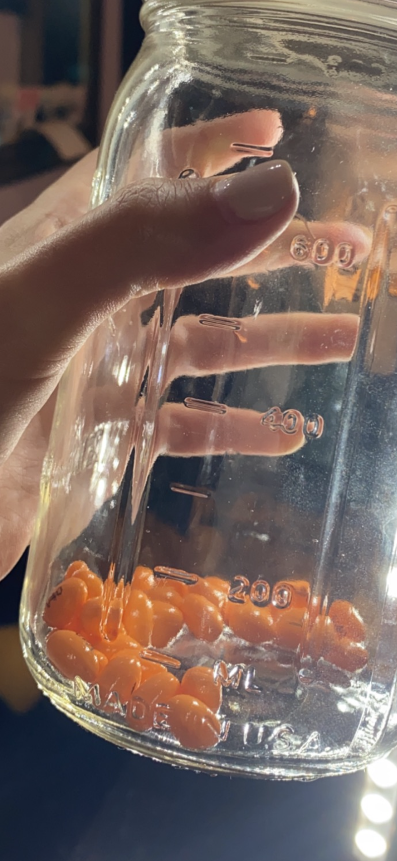 mason jar of accutane pills
